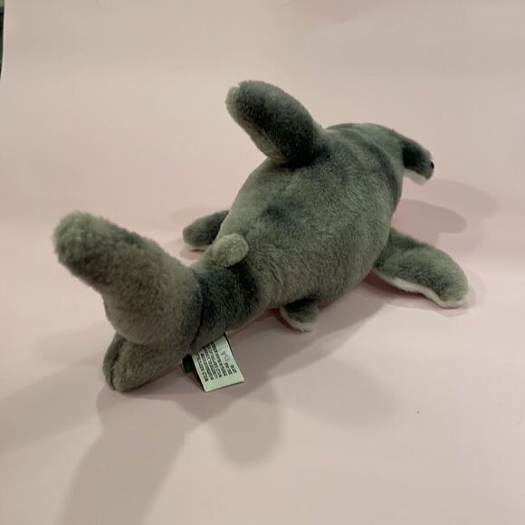 Wild Republic Grey Hammerhead Shark 12” long Excellent Used Condition Like New - Picture 4 of 10